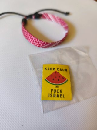 Solidario ❤️ Imán + Pulsera