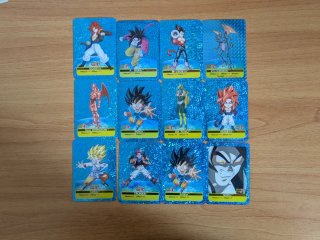 Lotto 92 Lamincards Dragon Ball GT Edibas 2007