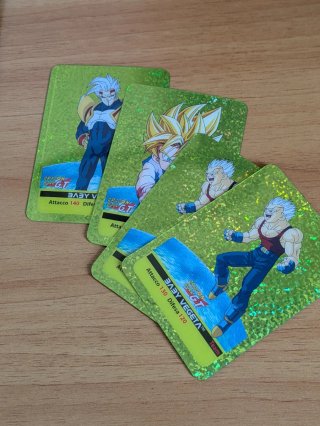 Lotto 92 Lamincards Dragon Ball GT Edibas 2007