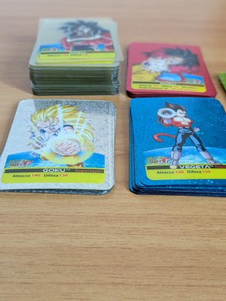 Lotto 92 Lamincards Dragon Ball GT Edibas 2007