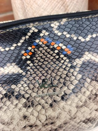 Bolso Victorio & Lucchino Piel Serpiente