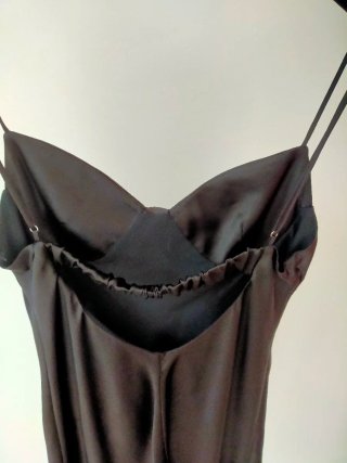 Abito estivo corto nero