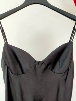 Abito estivo corto nero