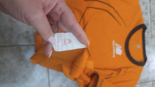Maglietta New Balance Arancione Taglia L
