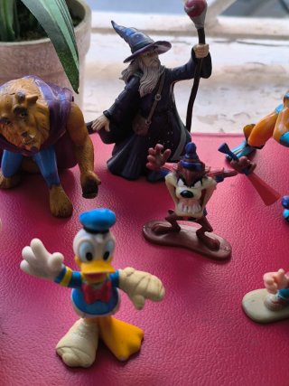 Lote Figuras Vintage Dibujos Animados