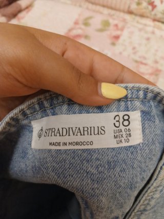Falda vaquera Stradivarius