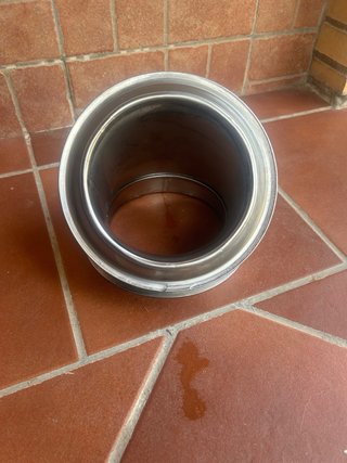 Codo para chimenea metálico 45°