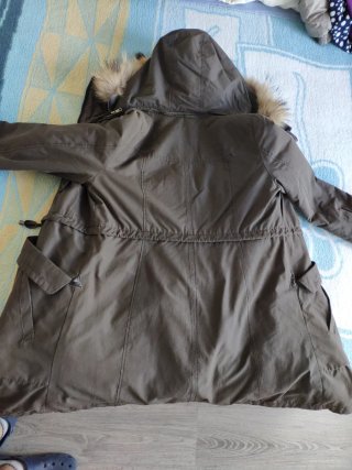Abrigo de chica invierno con gorro