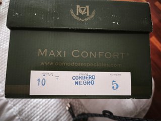 Mocasines Max Confort Negro Talla 45