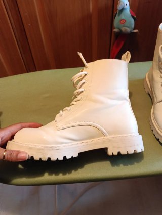 Botas blancas talla 38