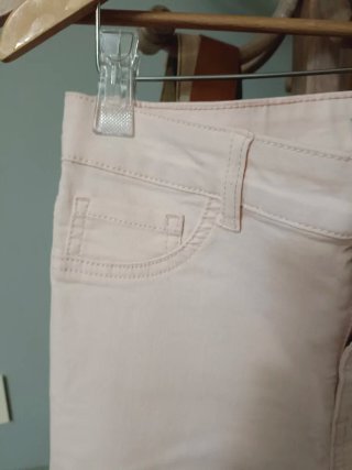 Pantalón Skinny Rosa Claro Talla 40. NUEVO