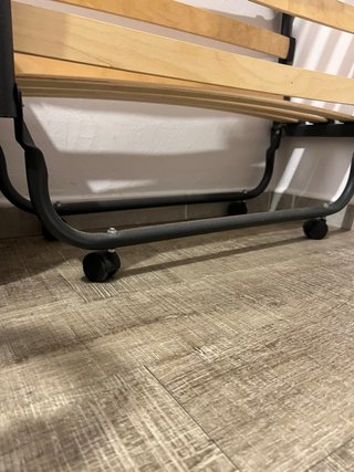 Cama Plegatín Somier Ruedas