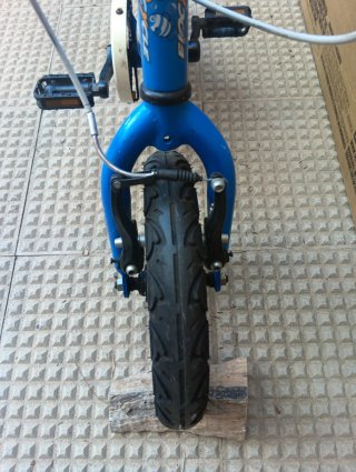 Bicicleta infantil azul 12 pulgadas