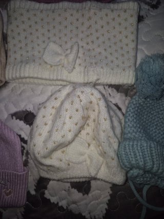 Lote 8 Gorros Niña 3 Años