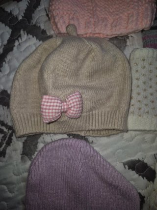 Lote 8 Gorros Niña 3 Años