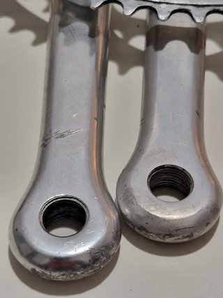 Bielas aluminio Arregui 52/42 con pedales