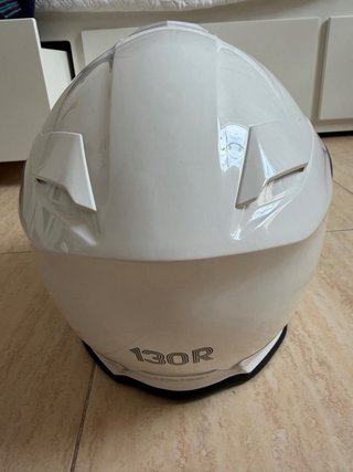 Casco Moto 130R Abatible Blanco