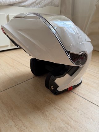 Casco Moto 130R Abatible Blanco