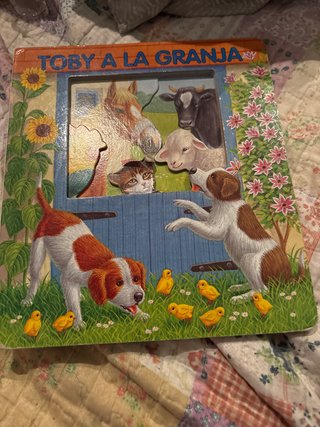 Libro titulado “Toby a la granja”