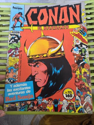 Cómic CONAN EL BÁRBARO