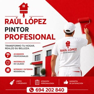 Pintor profesional a domicilio
