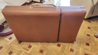 Camilla de masajes vintage plegable – buen estado