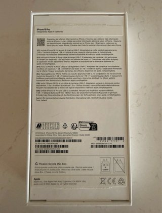 iPhone 16 Pro Dorado