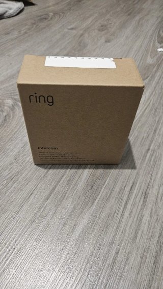 Ring Intercom audio PRECINTADO