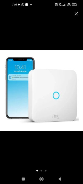 Ring Intercom audio PRECINTADO