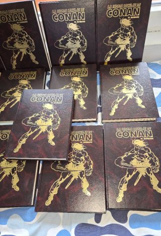 La espada salvaje de Conan el barbaro 16 tomos