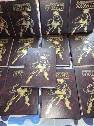 La espada salvaje de Conan el barbaro 16 tomos