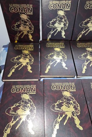 La espada salvaje de Conan el barbaro 16 tomos