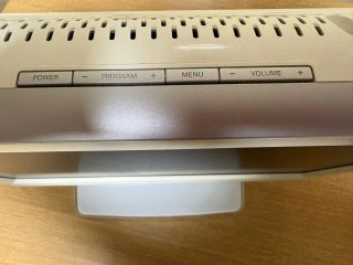 Televisor Philips Blanco con Mando