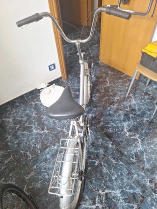 Bicicleta Plegable Plata POR PIEZAS