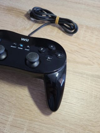Mando Pro Wii Negro
