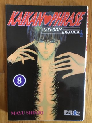 Kaikan phrase melodía erótica. Lote 4 tomos 6 a 9