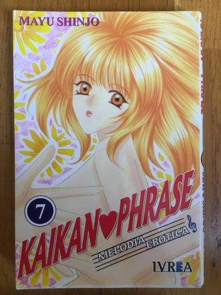 Kaikan phrase melodía erótica. Lote 4 tomos 6 a 9