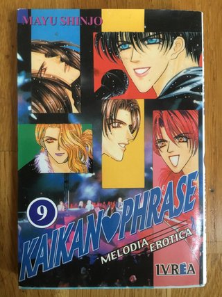 Kaikan phrase melodía erótica. Lote 4 tomos 6 a 9