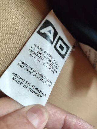 Gabardina Adolfo Dominguez Talla S Negra