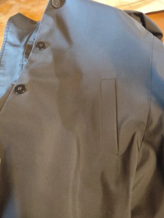 Gabardina Adolfo Dominguez Talla S Negra