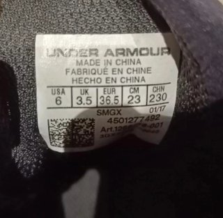 Zapatillas Under Armour Talla 36.5