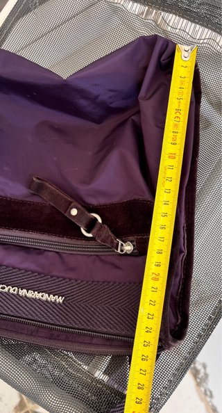 Bolso morado Macadamia Duck