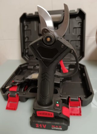 Tijeras Podar Recargables (2 Baterías)
