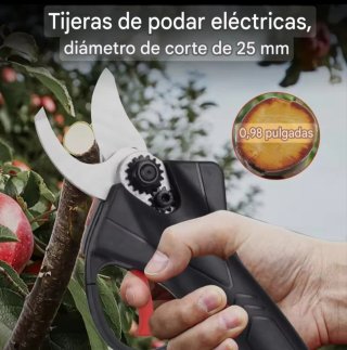 Tijeras Podar Recargables (2 Baterías)