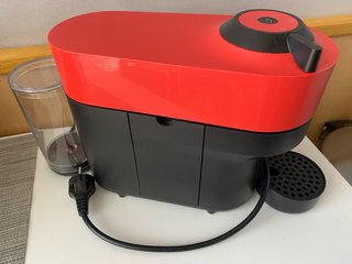 Cafetera Krups Nespresso Vertuo Pop Roja