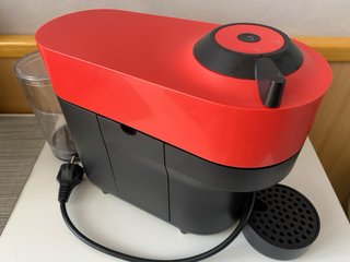 Cafetera Krups Nespresso Vertuo Pop Roja