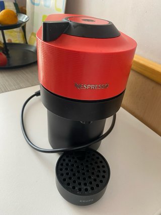 Cafetera Krups Nespresso Vertuo Pop Roja