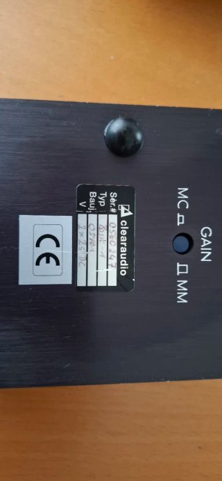 Previo Phono Clearaudio Basic Negro