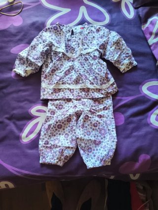 Pijama niña 6-9 meses floral
