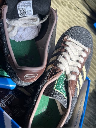 Adidas x Brain Dead Zapatillas Grises Marrones 38